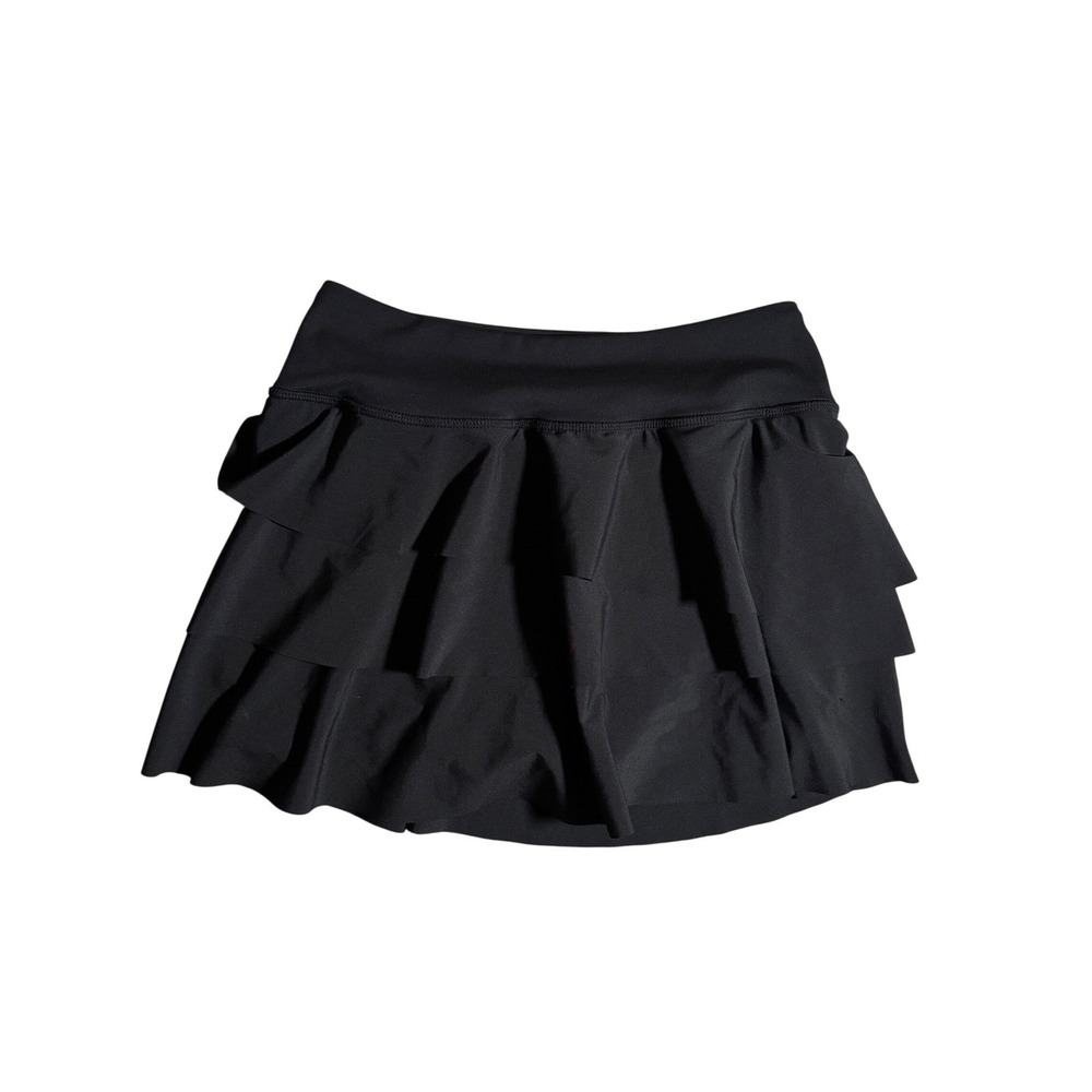 JoyLab Womens S Tiered Ruffle Athletic Skort Tennis Golf Skirt Preppy Activewear
